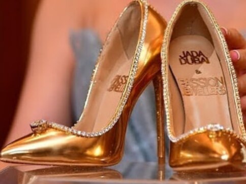 World’s most expensive footwear, Passion Diamond Shoes, worth USD 17 million, launched in Dubai World’s most expensive footwear, Passion Diamond Shoes, worth USD 17 million, launched in Dubai